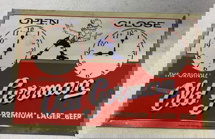 Old German Open/Close sign