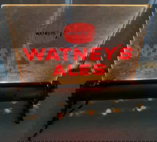 Watney's Ales lighted sign