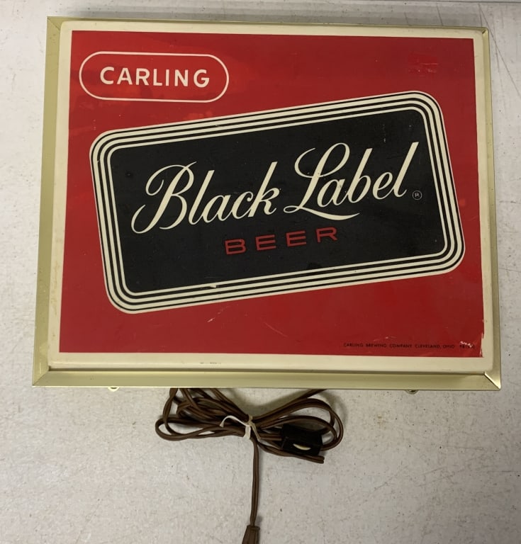 Carling Black label lighted sign (1 of 6)