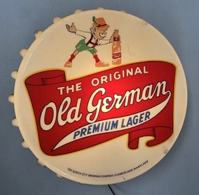 Old German Premium Lager bottle cap light