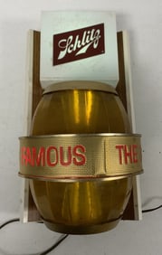 Schlitz revolving beer light