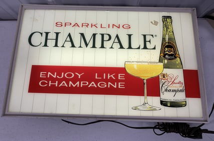 Sparkling Champale lighted sign