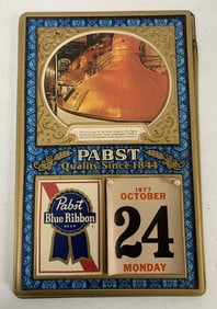 Pabst Blue Ribbon 1977 Calendar