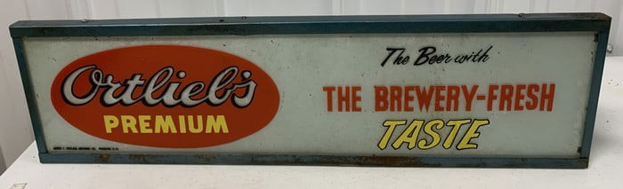 Ortlieb's beer light