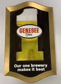 Genesee Beer display sign
