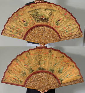 Antique Wall Fan (Set2): Antique Wall Fan (Set2)