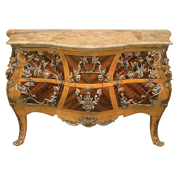 Rose Ormalu w/Mrb Commode-Cream (1 of 1)