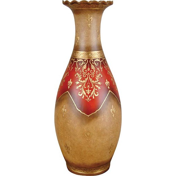 Regal Fleur De Lis Floor Vase Dec 23 2015 World Of Decor In Fl