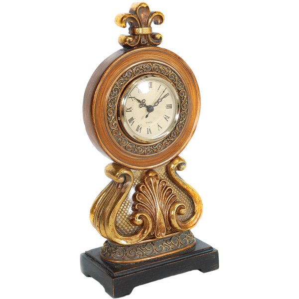 Venetian Table Clock: The Venetian Table Clock is another great functional accessory from World Of Decor. Like always - World Of Decor delivers the combination of function with style at a great value. Carved-acanthus-leaf 