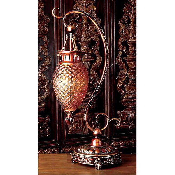 Bronze Serpentine Pendant Lamp (1 of 1)