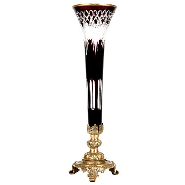 Ruby Flower Vase (1 of 1)