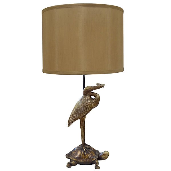 Crane & Turtle Lamp (1 of 1)