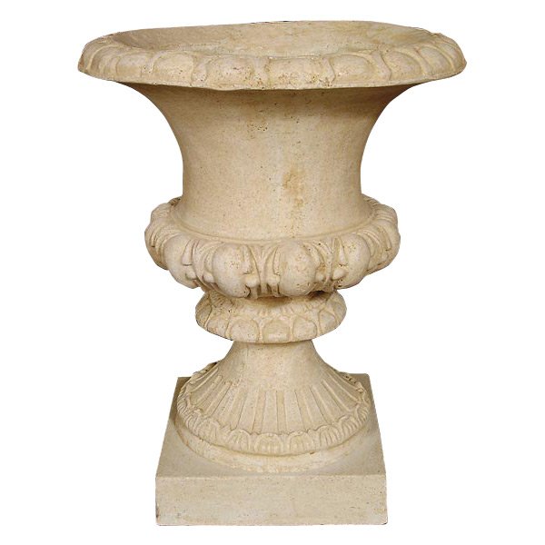 Urn on Stand FREE SHIPPING: Manufactured from a sand cast resin composite this classically designed piece adds an elegance to the interior or exterior of any homeUrn on Stand 20 DIA X 24.5H FREE SHIPPING WITHIN THE CONTINENTAL U