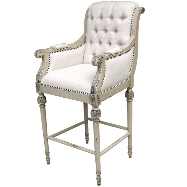 Continental Linen Counter Stool          FREE SHIPPING (1 of 1)