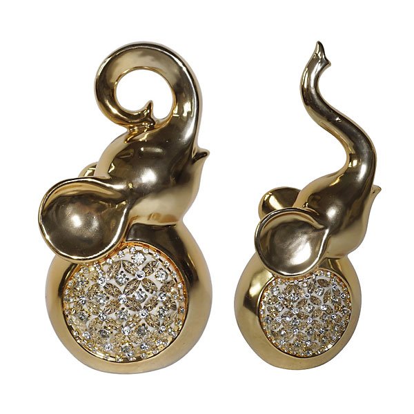 Radiant Elephants - Set of 2 (1 of 1)