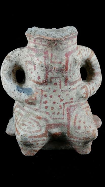 MARAJOARA BRAZIL PRECOLUMBIAN ARTIFACT VESSEL W/COA (1 of 3)