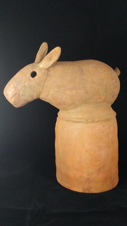 JAPAN KOFUN PERIOD 3RD-6TH CENTURY FIGURAL ARTIFACT (1 of 8)