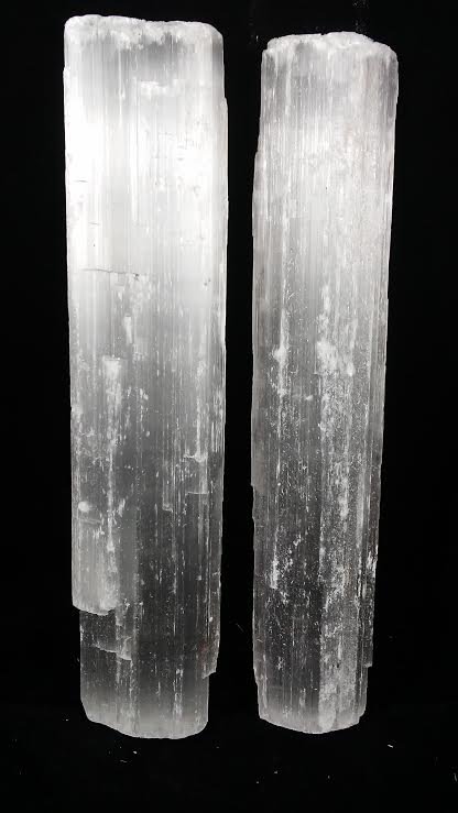 SELENITE WANDS LARGE GEM MINERAL FOSSIL (1 of 1)