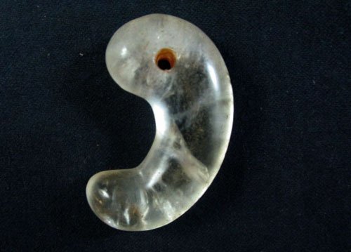 LARGE JAPANESE KOFUN MAGATAMA AMULET 250-538CE 2 1/4" (1 of 5)