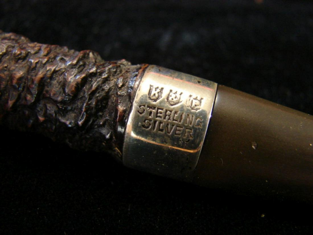 Peterson's Pipe Donegal Rocky #260 Silver Hallmarked: Made in Republic of Ireland. Good old style Peterson's rustication.