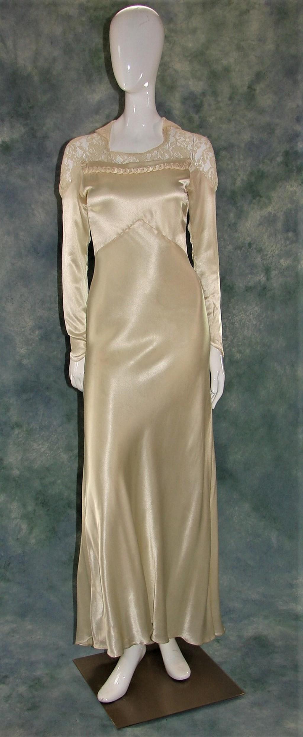 silk charmeuse wedding dress