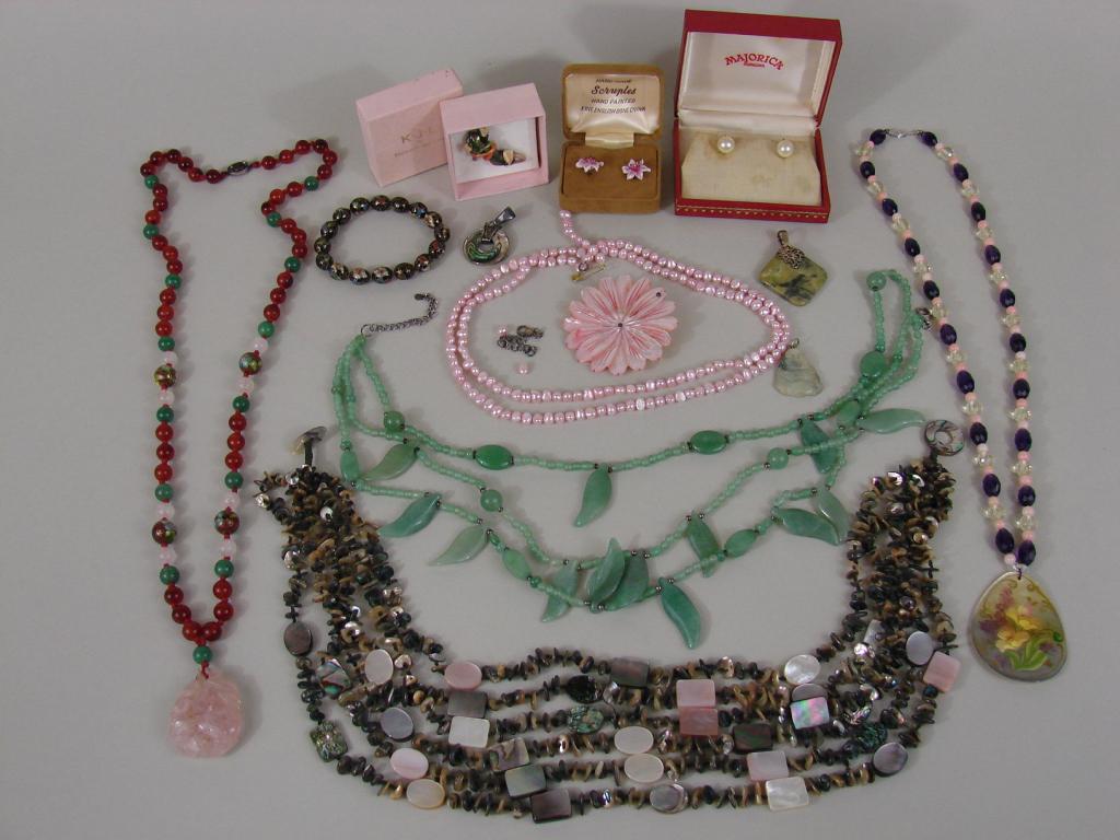 Large Lot of Natural Stone Designer Jewels (1 of 14)