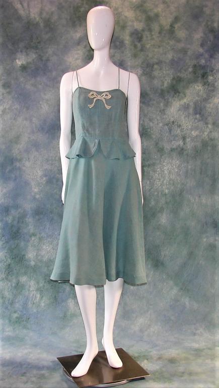 1940s Designer Day Dress (1 of 8)