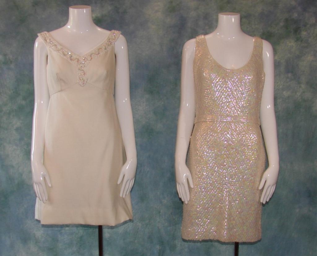 2 Vintage Sequined Dresses (1 of 8)