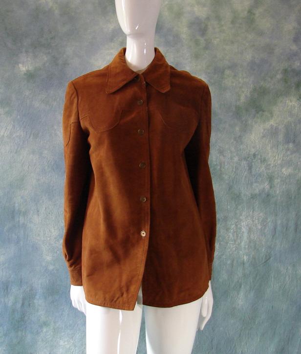 Vintage 1970s Suede Leather Jacket (1 of 5)