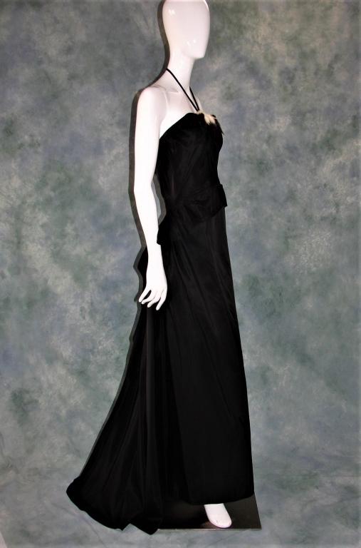 Ladies 1940s Strapless Evening Gown (1 of 10)