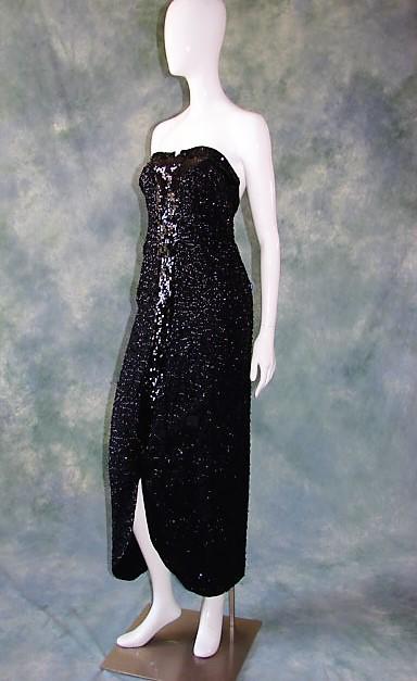 Vintage Frank Starr Strapless Dress (1 of 12)