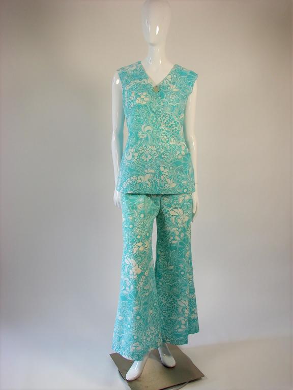Vintage Cotton Resort Wear Ensemble (1 of 6)