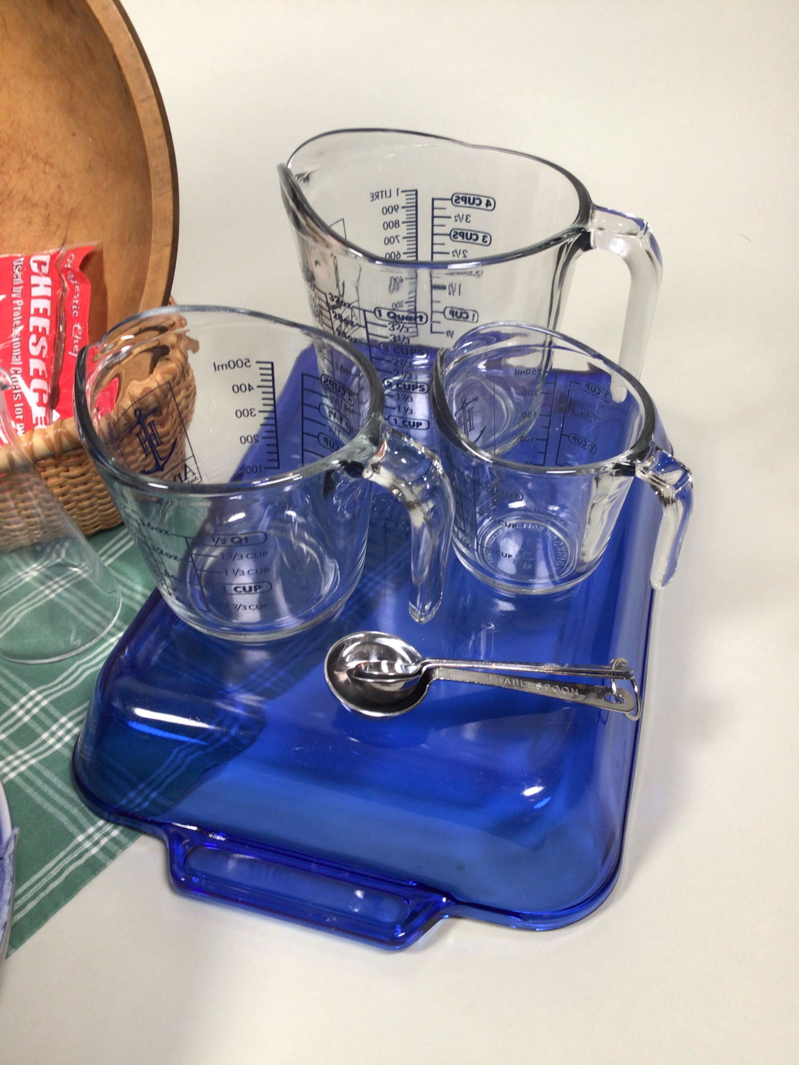 Generous Cooking Lot With Vintage Dough Bowl & More (1 of 4)