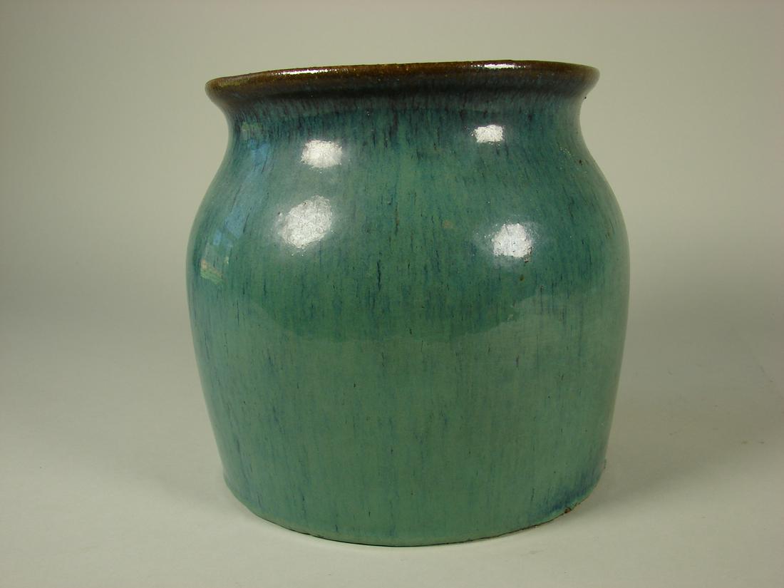 Large Glazed Pottery Urn (1 of 5)