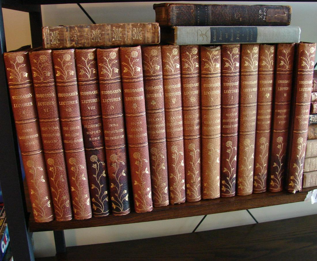 Large Collection of Antique Books (1 of 3)