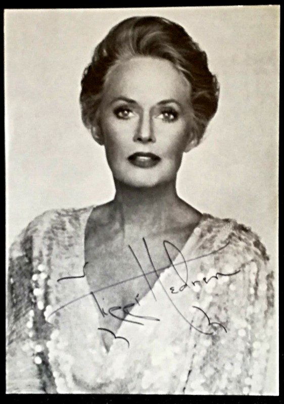 Tippy Hendren - Hitchcocks The BIRDS Hand Signed Photo (1 of 1)