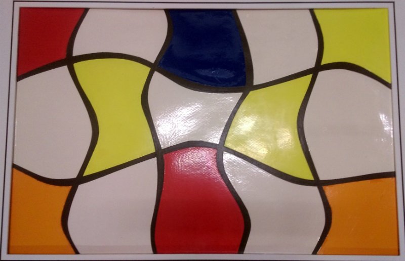 Alexander CALDER Painting, after (1 of 2)