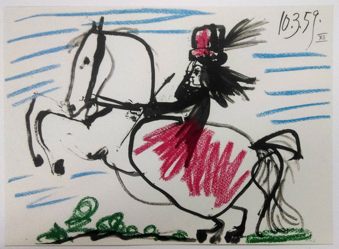 Pablo Ruiz PICASSO (1881 -1973) 巴勃罗 (1 of 2)