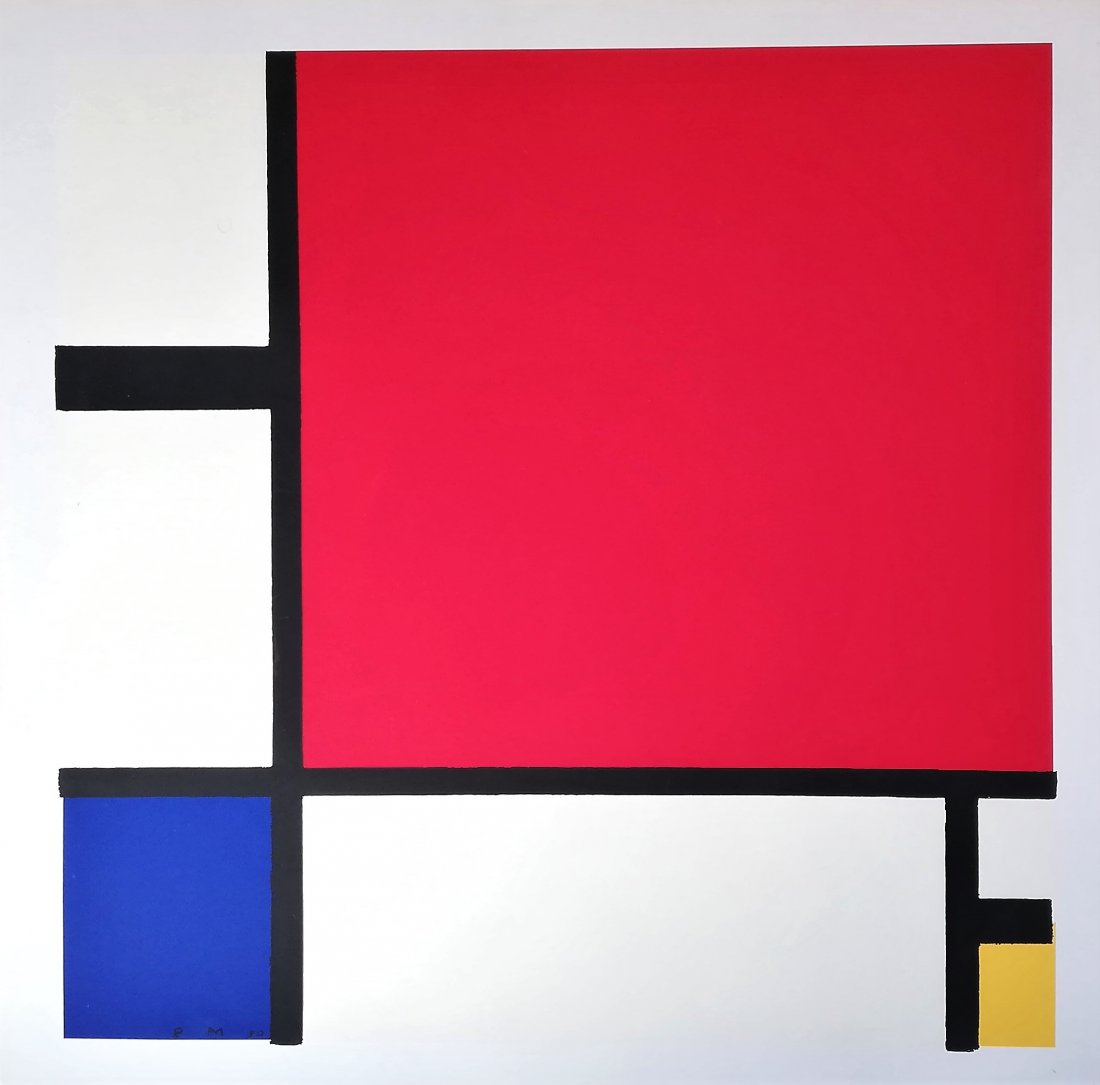 Piet MONDRIAN (1872-1944) 皮特•科 (1 of 2)