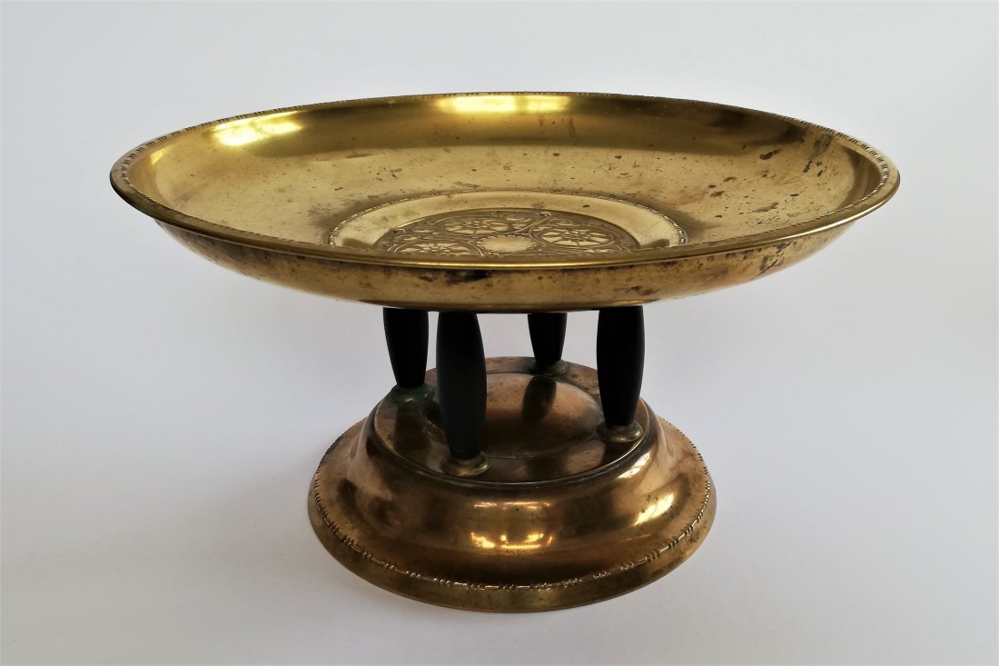 Art Deco Leopold OUDRY tazza (1 of 4)