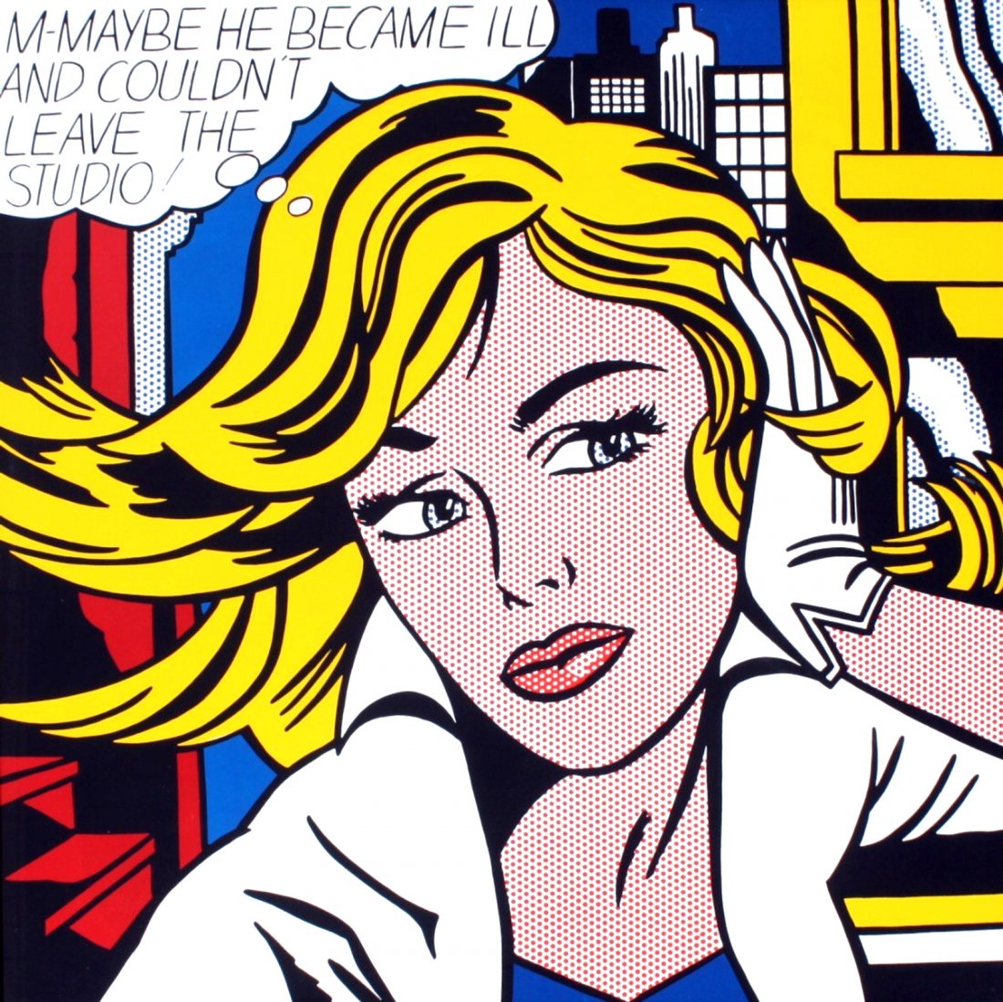 Roy F. LICHTENSTEIN (1923 - 1997)  罗伊 (1 of 3)