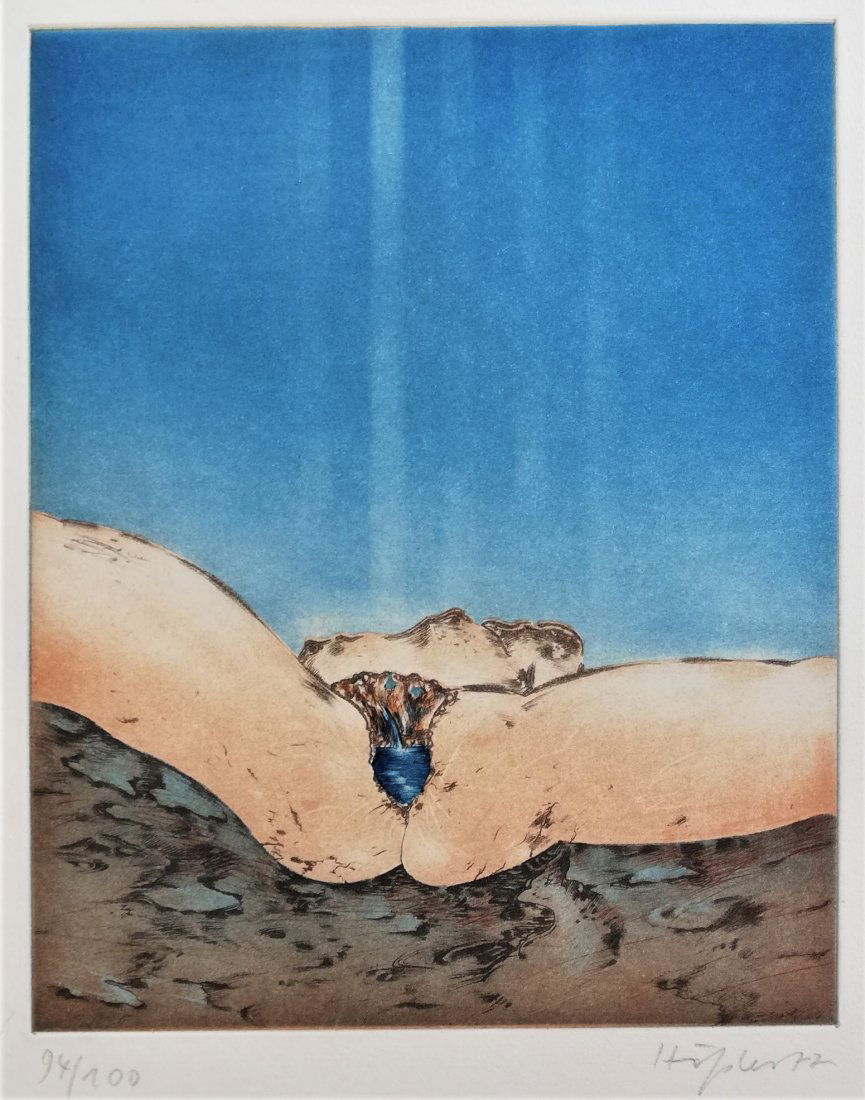 HOEFLER, 1977 Surreal landscape (1 of 2)