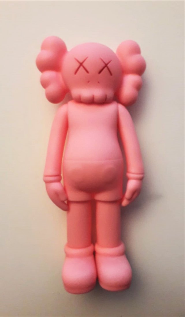 KAWS  (1974- *)  Companion Pink (1 of 4)