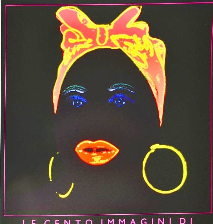 Andy WARHOL (1928 -1987) Mammy, 1989: Andy WARHOL (1928- 1987) -- Description : Mammy, 1989 -- Medium : Offset lithograph on paper -- Dimensions : 98 x 68 cm -- From the supposed edition of 500, After the signed edition -- Estimate : 200 
