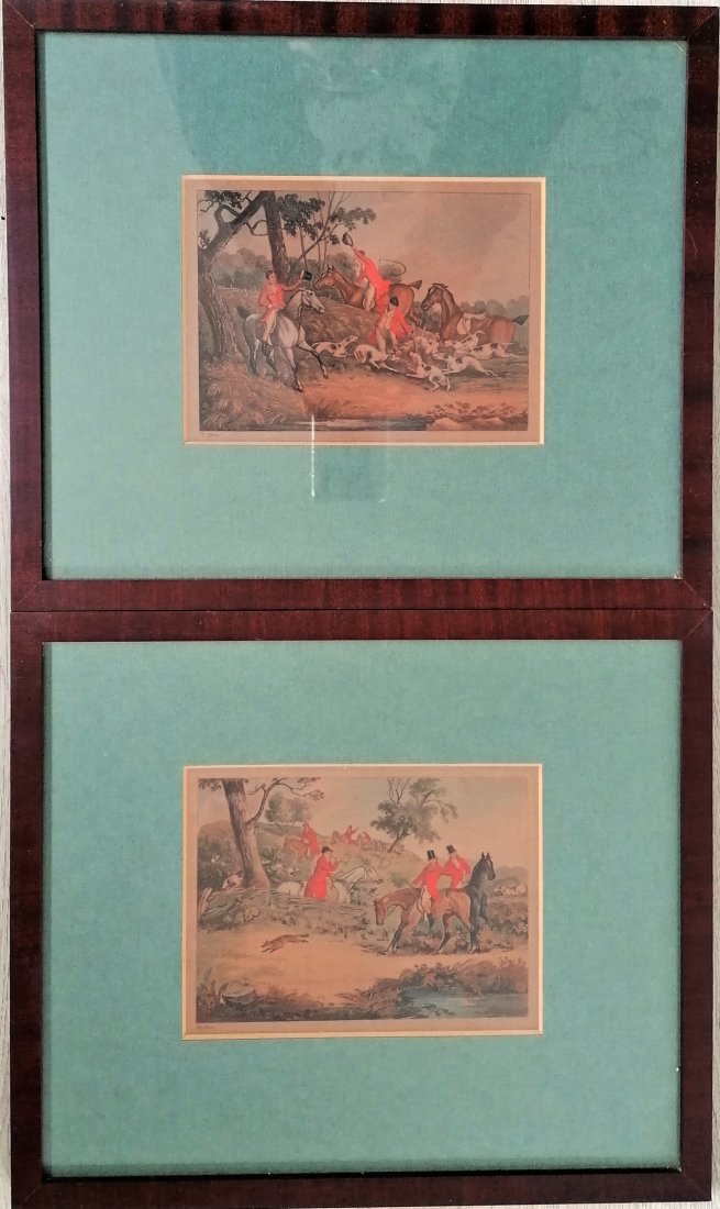 Henry Thomas ALKEN (1785-1851) The Fox hunt (2): Henry Thomas ALKEN (1785-1851) -- Description : The Fox hunt (2) -- Medium : Engraving, hand colored -- Dimensions : 13 x 17 cm -- Estimate : 100 -200 Euro