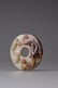 A pale celadon and russet jade bi disc - 3