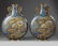 A PAIR OF CHINESE CLOISONNÉ ENAMEL MOON-FLASKS,