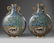 A PAIR OF CHINESE CLOISONNÉ ENAMEL MOON-FLASKS, - 3