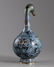 A CHINESE CLOISONNÉ ENAMEL DUCK-HEAD BOTTLE VASE - 3