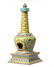 A CHINESE FAMILLE ROSE STUPA, CHINA, QING DYNASTY - 3